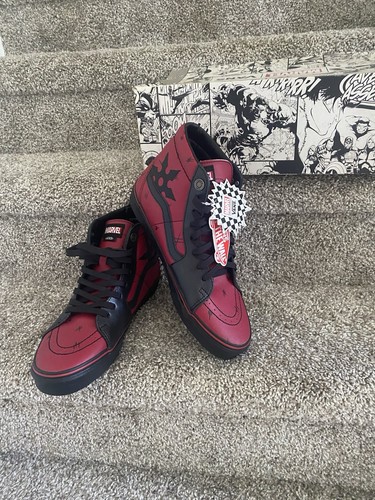 Vans marvel sk8 deadpool - vans, x