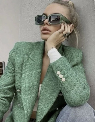 Giacca blazer doppiopetto zara - giacca,