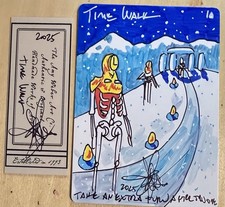 MTG ARTIST Time Walk schizzo