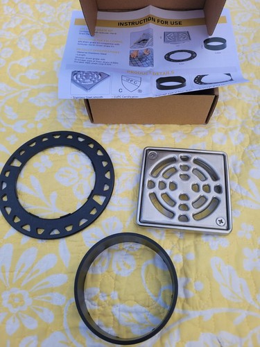Kit griglia scarico doccia - , 4"