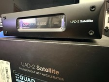UAD-2 Satellite Thunderbolt Quad Core + PLUG-INs + Apple Cable