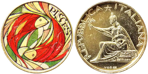 Italia 500 lire - italia.,