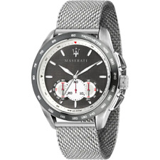 MASERATI TRAGUARDO R8873612008 OROLOGIO ACCIAIO LIST. 289€ SOTTOCOSTO
