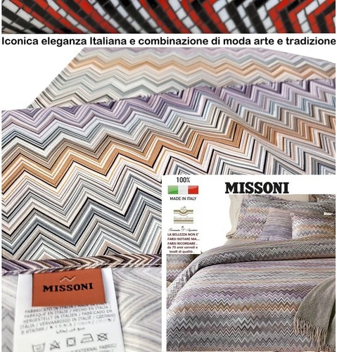 Missoni lenzuolo copriletto - missoni,