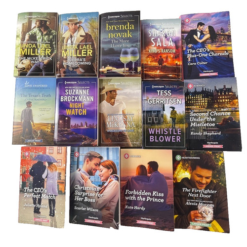 Harlequin romance selects lot - romance,