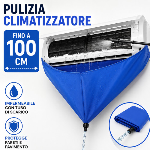 Sacca pulizia climatizzatore - sacca,