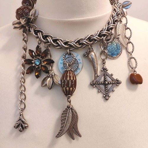 French vintage 2000s necklace - french,