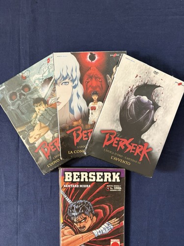 Berserk trilogia dvd epoca - berserk,