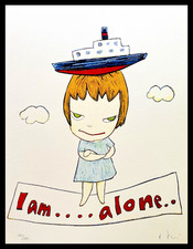 Yoshitomo Nara litografia COA