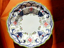 Coppia di piatti da parete in