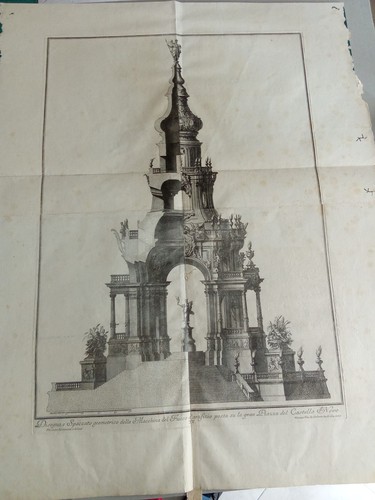 Rara incisione 1748 vincenzo - incisione,