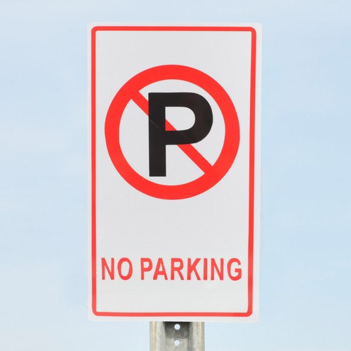 Nessun parcheggio cartello - ,