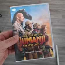 DVD - Jumanji the next level  - The Rock + Black + Hart + Gillan - usato 9/10
