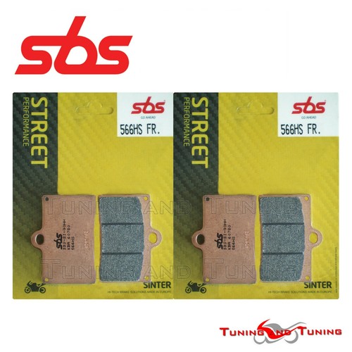 Pastiglie freno anteriori sbs - pastiglie,