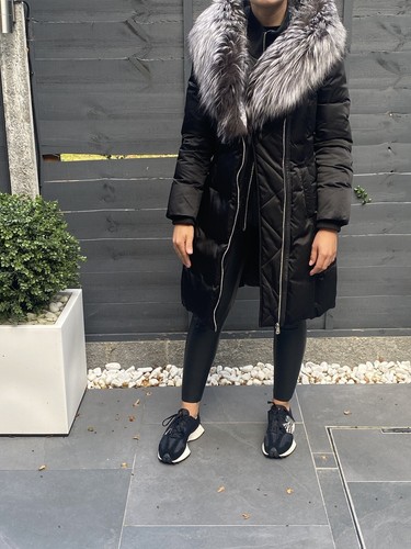 Piumino cappotto donna nero - piumino/cappotto,