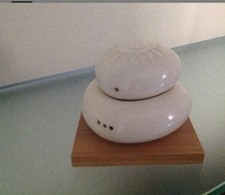 Salt and pepper holder, salt
