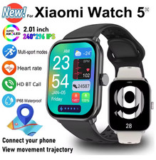 Xiaomi Watch 5 Smartwatch Uomo Donna Display AMOLED 2.01" GPS Cardio Chiamata BT