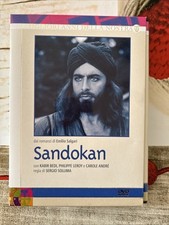 SANDOKAN SERIE TV COMPLETA BOX 3 DVD + BOOKLET SLIPCASE PRIMA EDIZIONE