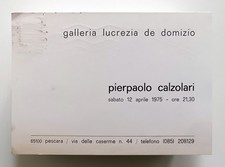 Pierpaolo Calzolari Galleria