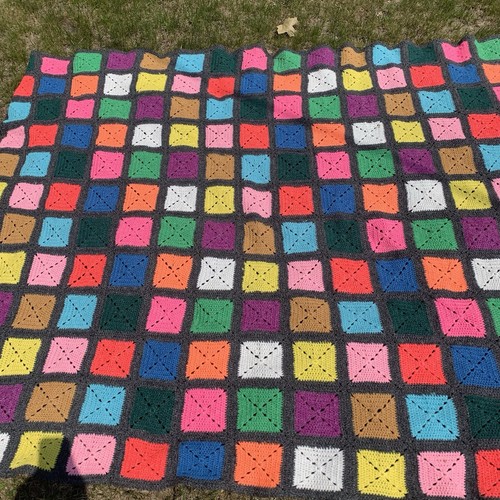 Coperta quadrata della nonna