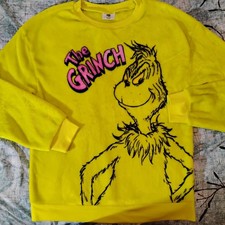 Grinch  furry Sweater medium
