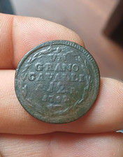 REGNO DI NAPOLI GRANO CAVALLI 12 1792 FERDINANDO IV BORBONE MB/BB