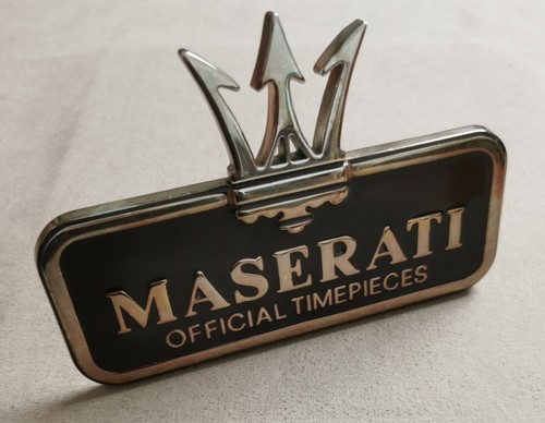 Maserati rare metal brass - maserati,