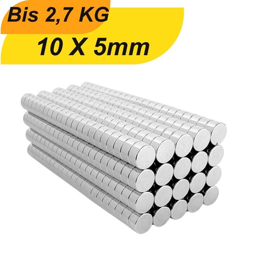 Magnete neodimio 10x5 mm - neodimio,