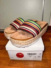 Ciabatte colorate donna Lora Ferres, numero 41, indossate poche volte