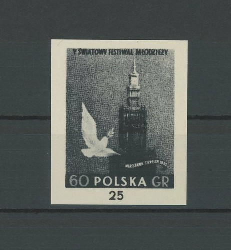 Polonia stampa nera 1958 - nera,
