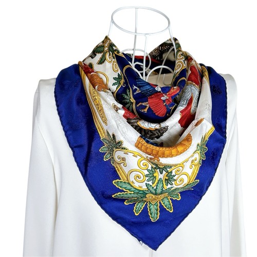 Sciarpa seta vintage hermes - sciarpa,