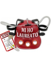 Casco porta lattine personalizzabile-Laureato