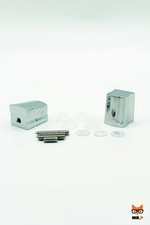 Pomelli ricambio cromo per box