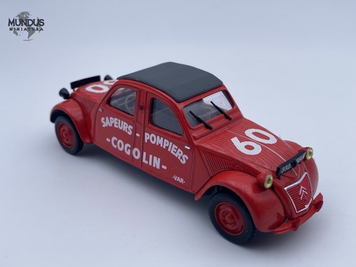 Citroën 2cv bicefale pompiere - 2cv,