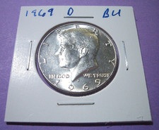1969-D Kennedy Half Dollar 40%