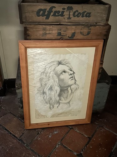 Quadro disegno matita - disegno, a