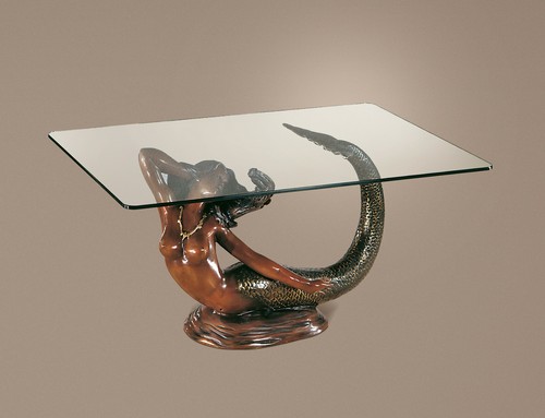 Tavolino salotto bronzo - in, con