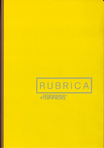 Registro rubrica kronos - rubrica,