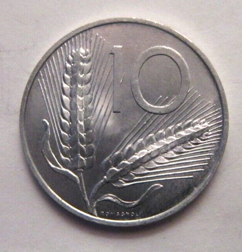 Repubblica italiana 10 lire - repubblica,