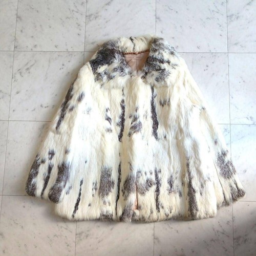 Cappotto pelliccia coniglio - pelliccia, di