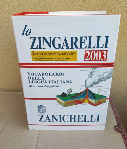 Vocabolario zingarelli 2003 - vocabolario,