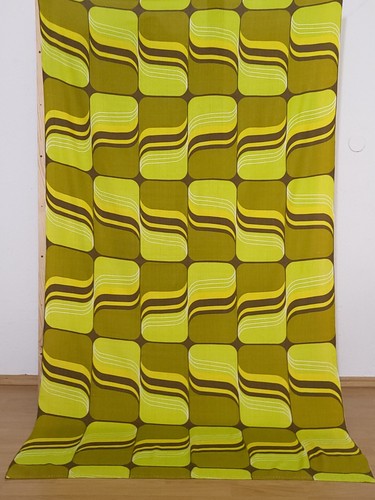 Vintage fabric curtains - 2,