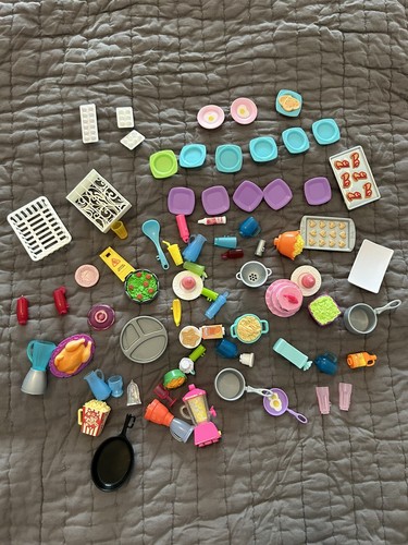 Barbie piatti accessori - barbie,
