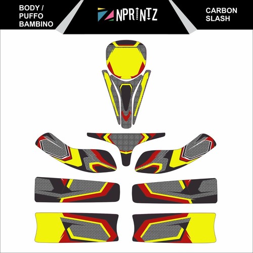 Kit adesivi kart completo - kart,