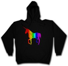 Felpa con cappuccio UNICORNO I