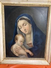 Vecchio Quadro Su Metallo