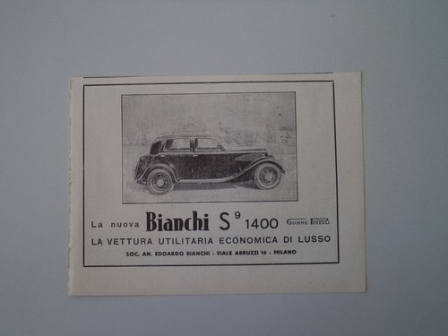 Advertising pubblicità 1934 - advertising,