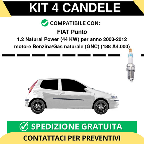 Kit candele per - per, punto