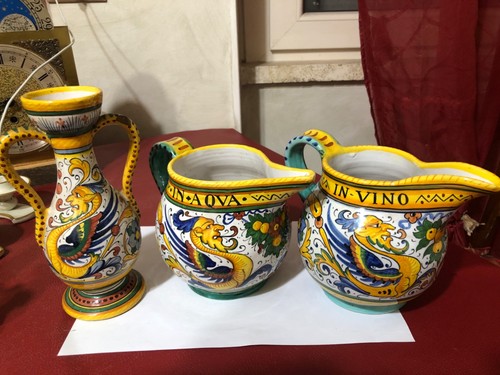 Lotto ceramiche deruta - 3,