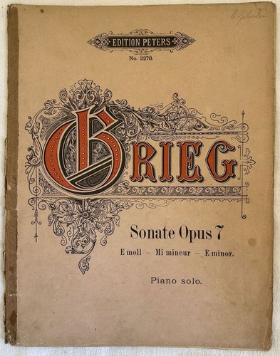 Edvard grieg sonate - edvard,